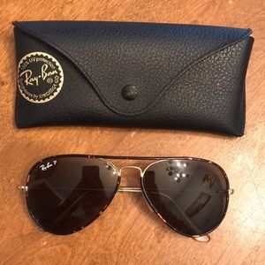 Limited Edition Custom Tortoise Ray Ban Aviators